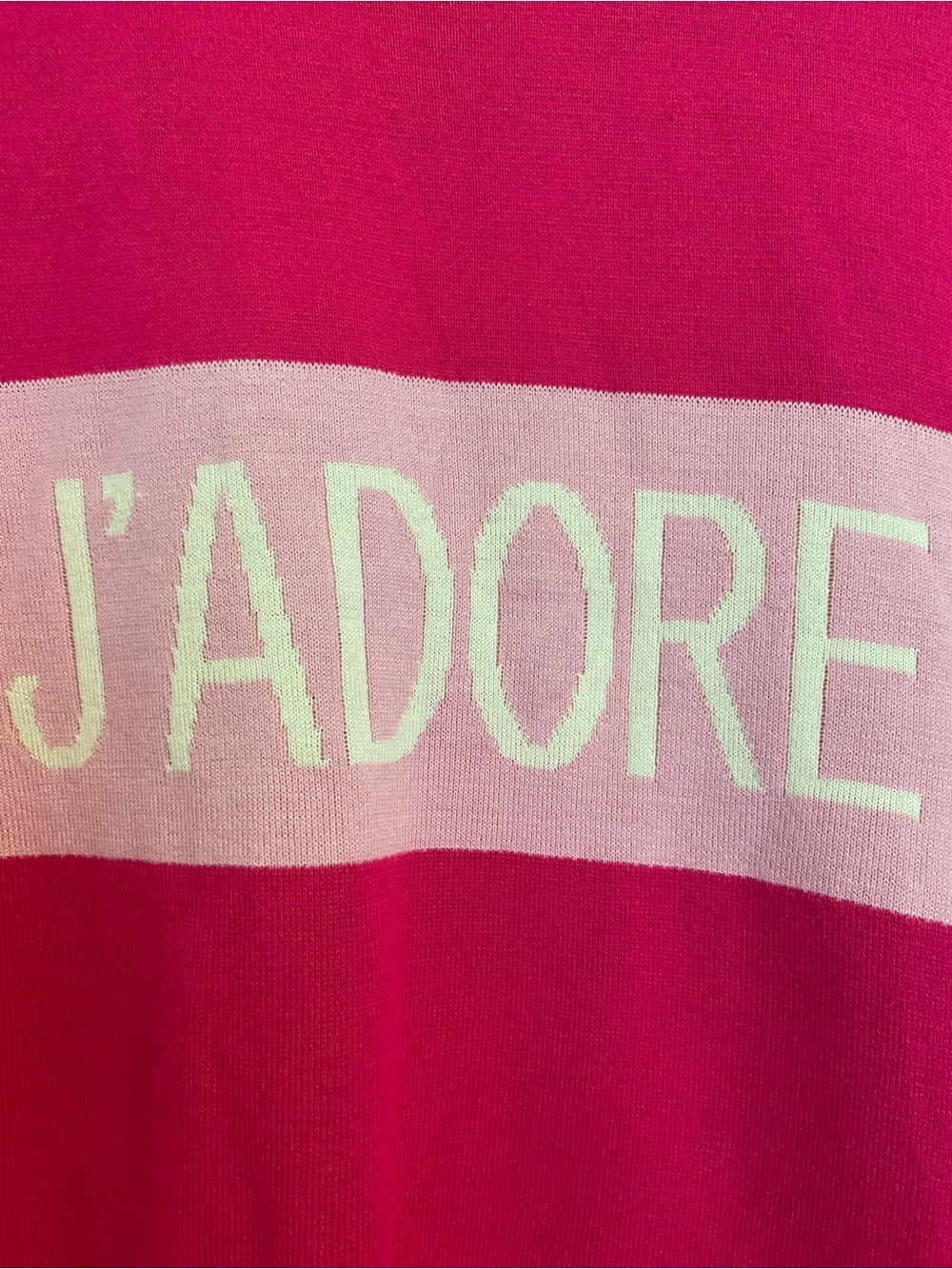 Mersea Amour Hot Pink J'Adore Sweater - Picture 9 of 12